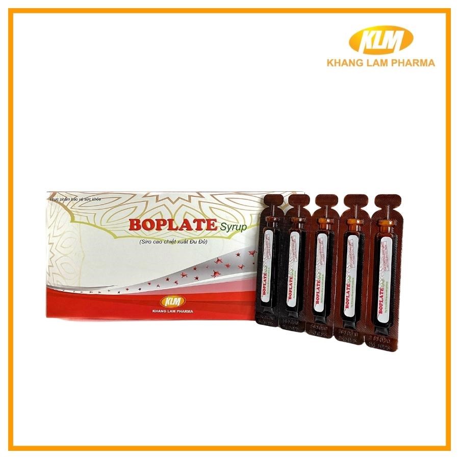 Boplate Syrup - Hỗ trợ người giảm tiểu cầu (Hộp 20 ống)