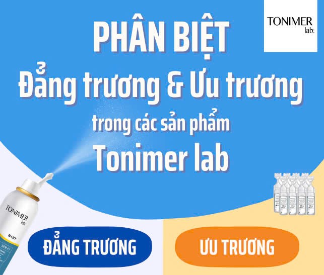 Phân biệt Đẳng trương và Ưu trương trong các sản phẩm của Tonimer lab