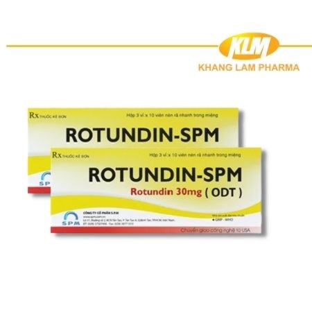 Rotundin SPM (ODT) - An thần, giảm đau hiệu quả