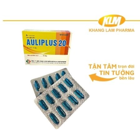 Auliplus 20 - Giảm cholesterol máu hiệu quả