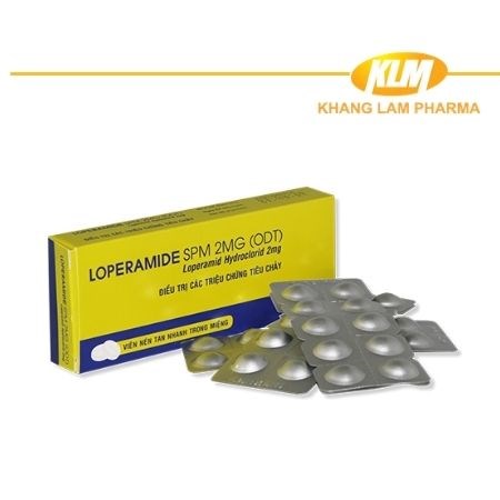 Loperamide SPM (ODT) - Điều trị các triệu chứng tiêu chảy cấp và mãn tính