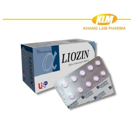 Liozin - Kháng viêm, điều trị phù nề sau chấn thương hoặc sau phẫu thuật