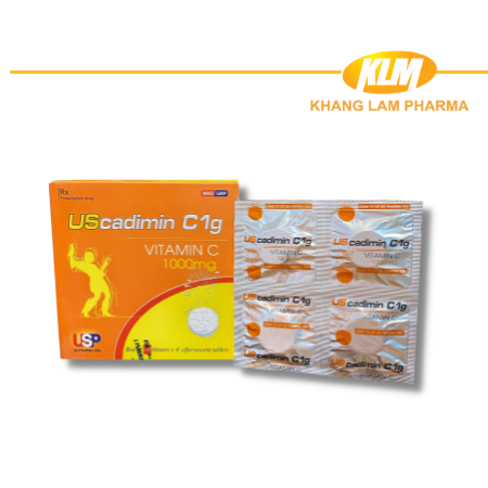 UScadimin C1g - Bổ sung Vitamin C hiệu quả