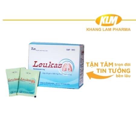 Leukas - Phòng ngừa/ điều trị hen phế quản mãn tính, viêm mũi dị ứng