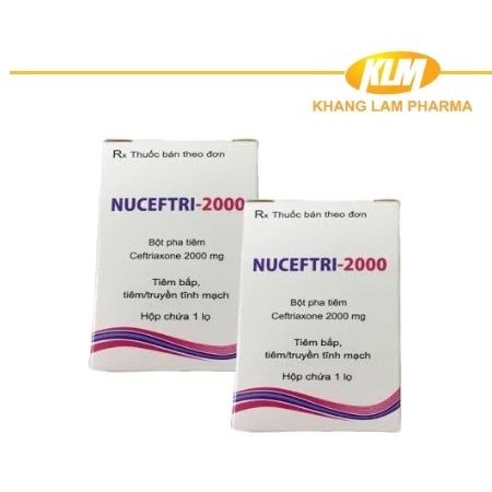 Nuceftri 2000 - Điều trị bệnh nhân nhiễm khuẩn nặng