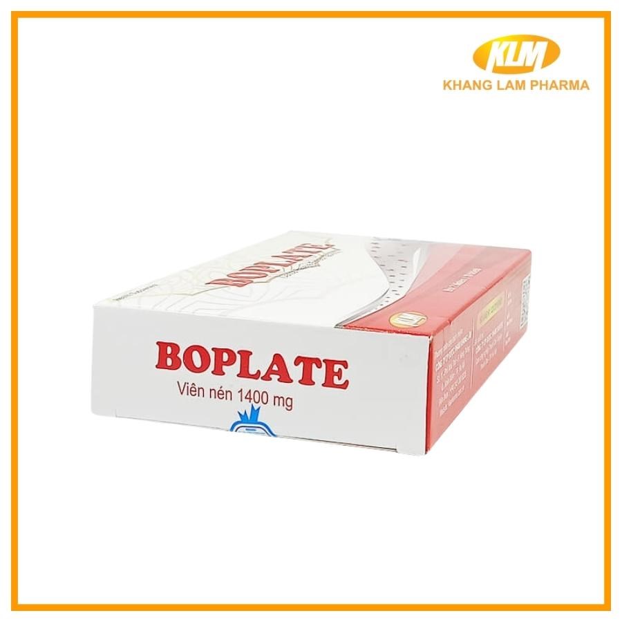 Boplate - Giải pháp cho giảm tiểu cầu, tăng cường tái tạo tiểu cầu (Hộp 20 viên)