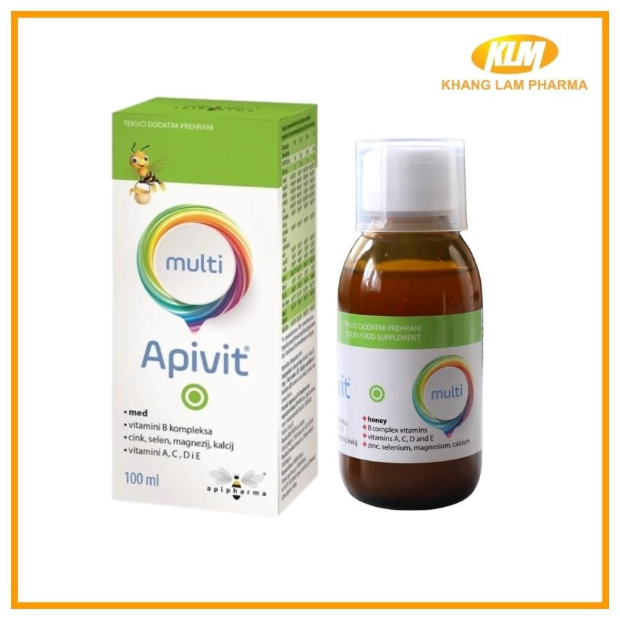 Apivit multi - Bổ sung Vitamin và khoáng chất cần thiết