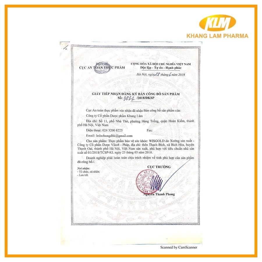 Wisgold Hawking.S - Cải thiện tuần hoàn não