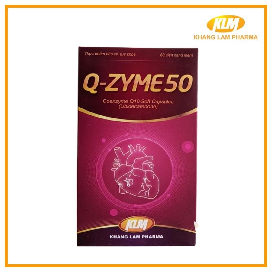 Q-zyme 50 - Sản phẩm hỗ trợ các vấn đề tim mạch