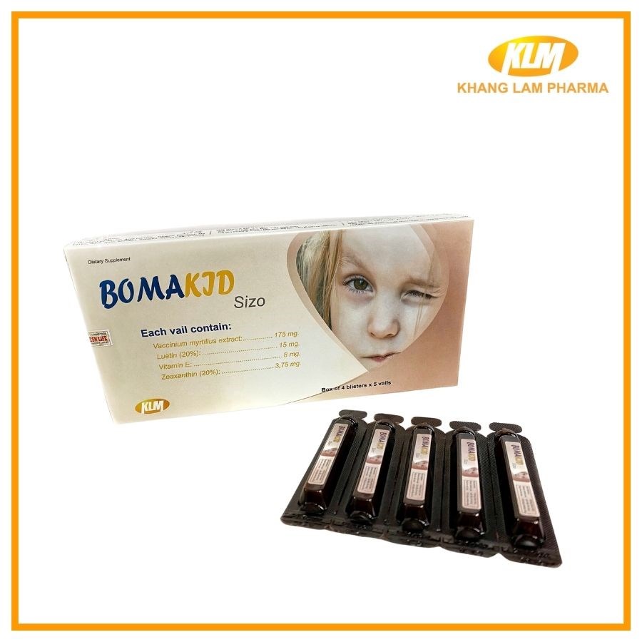 Bomakid - Cung cấp dưỡng chất cho mắt