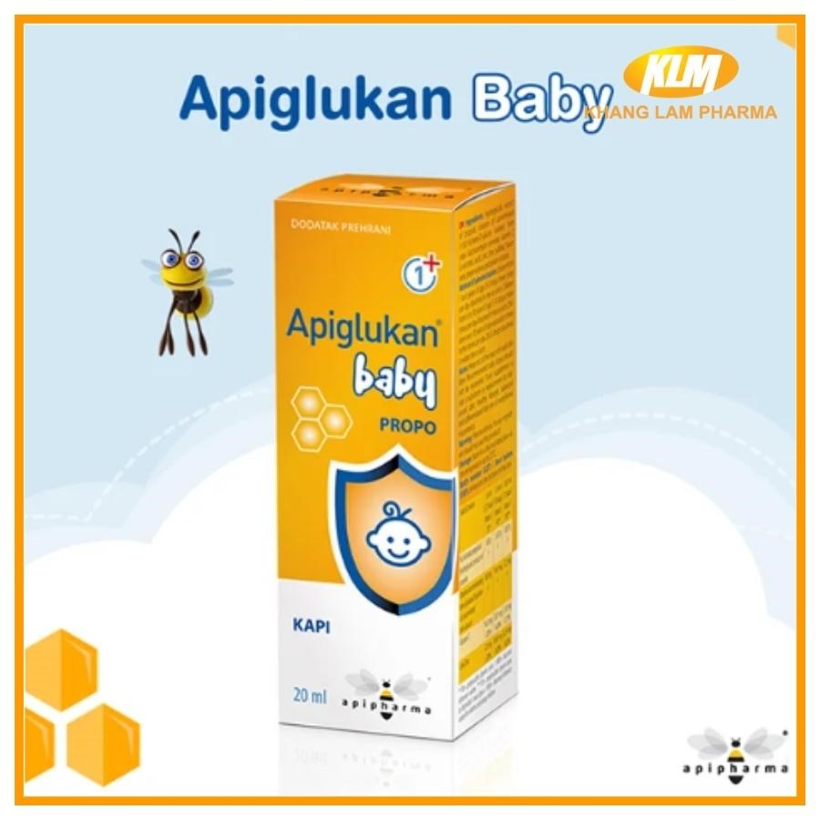 Apiglukan Baby Drops - Tăng cường hệ miễn dịch cho trẻ từ 1 tuổi