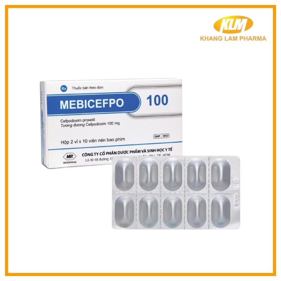 Mebicefpo - Thuốc điều trị nhiễm khuẩn hiệu quả