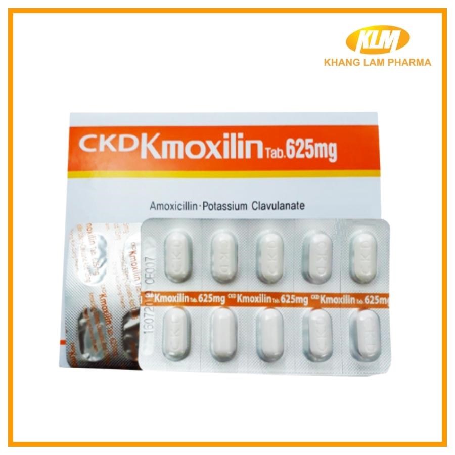 CKD Kmoxilin Tab. 625mg - Điều trị các trường hợp nhiễm khuẩn