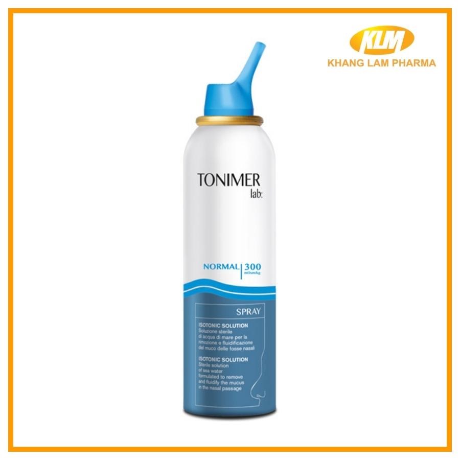 Tonimer Lab Normal Spray - Xịt mũi làm sạch, thông thoáng do khô, nghẹt mũi, cảm lạnh