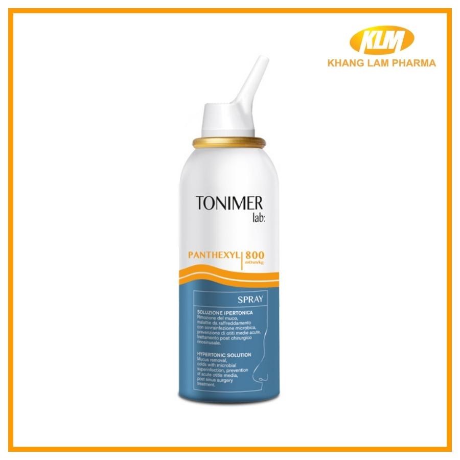Tonimer Lab Panthexyl Spray - Xịt mũi giảm dịch nhầy do cảm lạnh, viêm mũi