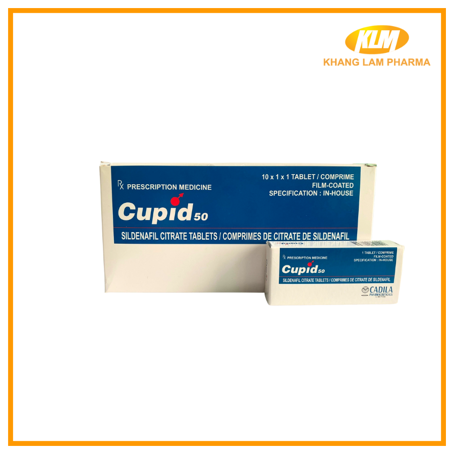 Cupid 50 - Điều trị rối loạn cương dương