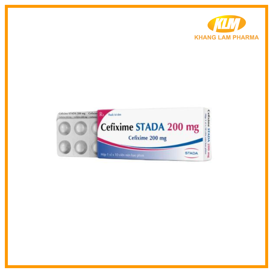 Cefuroxim Stada 200mg - Điều trị nhiễm khuẩn