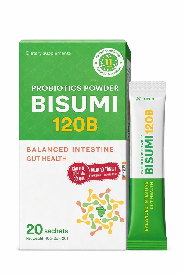 PROBIOTIC POWDER BISUMI - MEN VI SINH HỖ TRỢ TIÊU HÓA