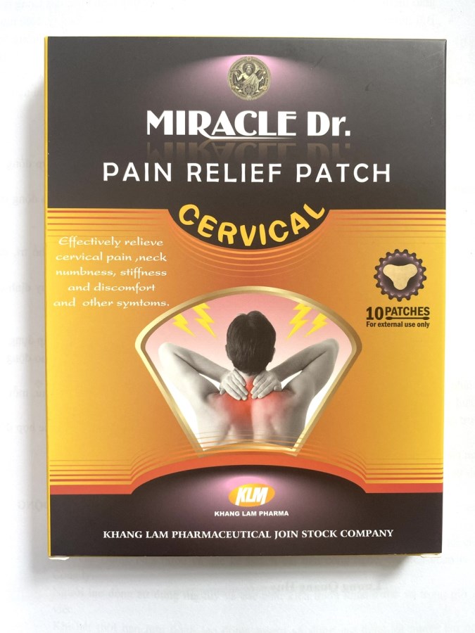 MIRACLE Dr. PAIN RELIEF PATCH CERVICAL