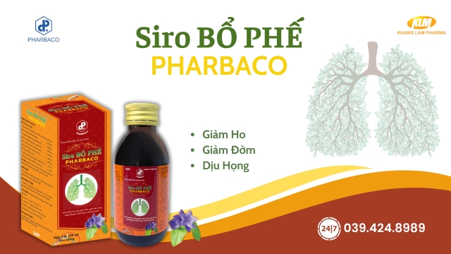 Siro Bổ Phế Pharbaco – Giải Pháp Hiệu Quả Cho Các Vấn Đề Hô Hấp